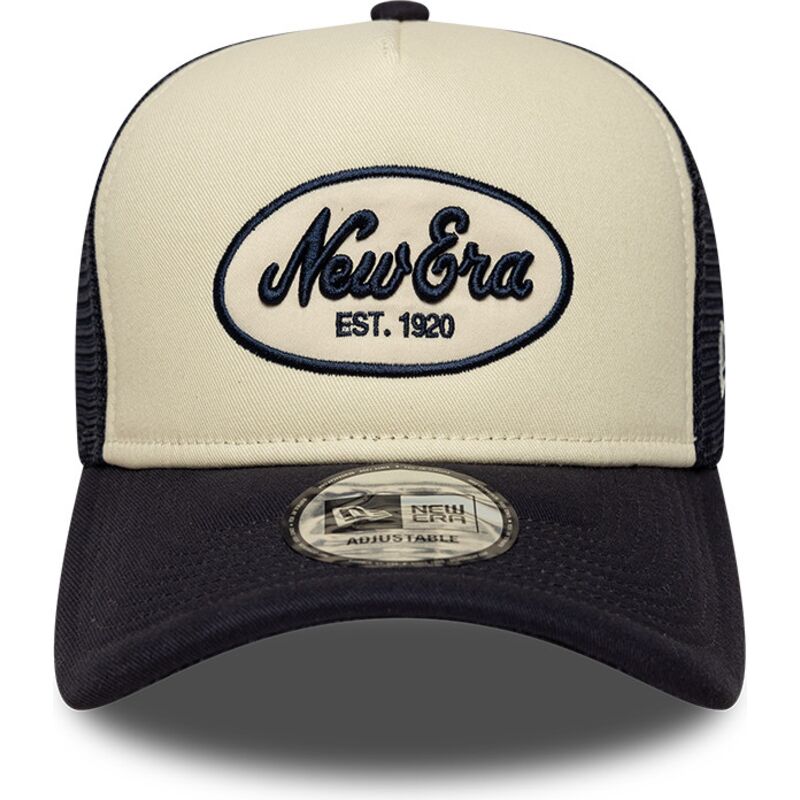 kepsar-bojd-marinbla-snapback-a-frame-oval-foam-patch-av-new-era kepsar-bojd-marinbla-snapback-a-frame-oval-foam-patch-av-new-era