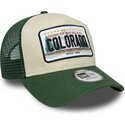 kepsar-bojd-gron-snapback-a-frame-license-plate-fran-colorado-av-new-era
