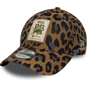 Kepsar böjd leopard justerbart band 9FORTY från Racing Bulls F1 Team Formula 1 av New Era