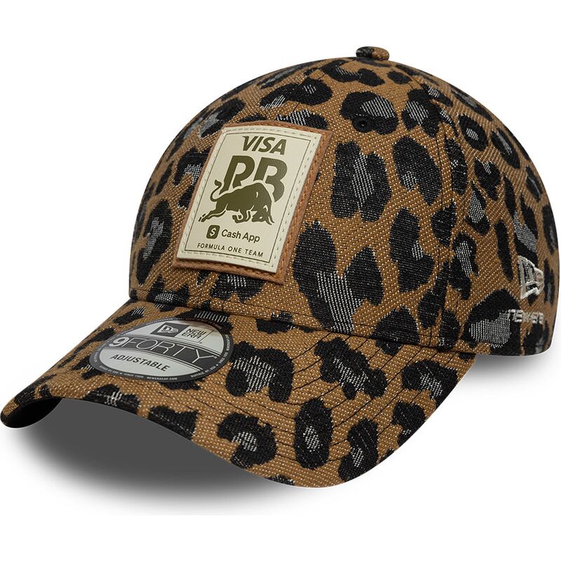 kepsar-bojd-leopard-justerbart-band-9forty-fran-racing-bulls-f1-team-formula-1-av-new-era