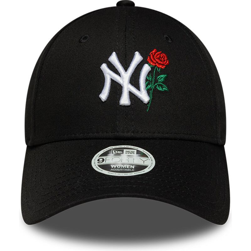kepsar-bojd-svart-justerbart-band-9forty-flower-icon-fran-new-york-yankees-mlb-av-new-era