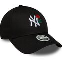 kepsar-bojd-svart-justerbart-band-9forty-flower-icon-fran-new-york-yankees-mlb-av-new-era
