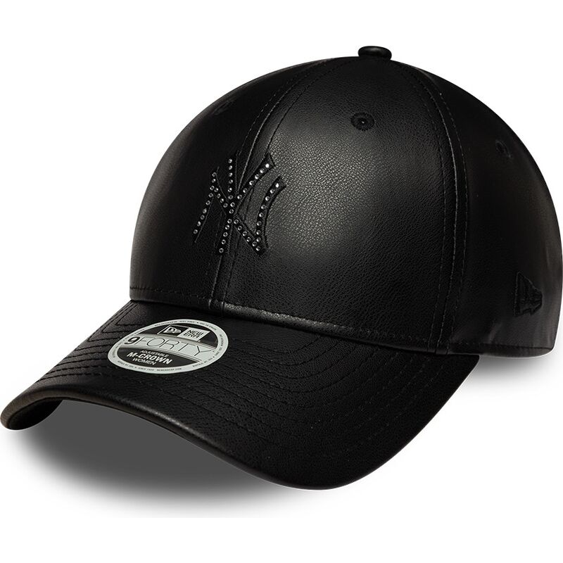 kepsar-bojd-svart-snapback-9forty-m-crown-pu-diamante-fran-new-york-yankees-mlb-av-new-era