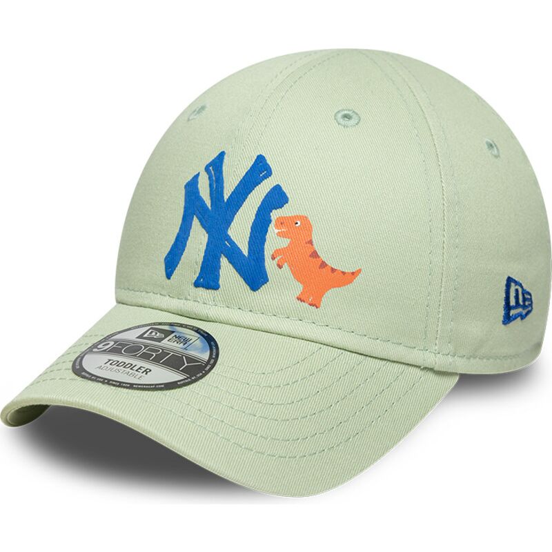 kepsar-bojd-gron-justerbart-band-for-barn-9forty-dino-icon-fran-new-york-yankees-mlb-av-new-era