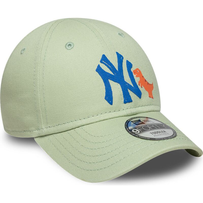 kepsar-bojd-gron-justerbart-band-for-barn-9forty-dino-icon-fran-new-york-yankees-mlb-av-new-era