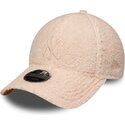 kepsar-bojd-rosa-snapback-for-barn-rosa-9forty-m-crown-winter-borg-fran-new-york-yankees-mlb-av-new-era