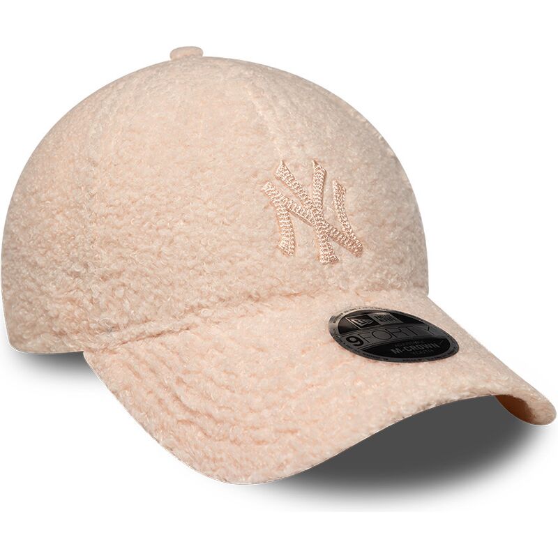 kepsar-bojd-rosa-snapback-for-barn-rosa-9forty-m-crown-winter-borg-fran-new-york-yankees-mlb-av-new-era