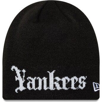 Mössor svart Knit Skully Wordmark från New York Yankees MLB av New Era
