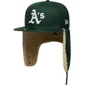 kepsar-platt-gron-justerad-59fifty-dogear-world-series-fran-oakland-athletics-mlb-av-new-era