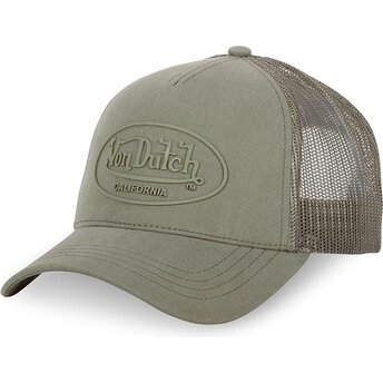 Kepsar böjd grön snapback LOG09 av Von Dutch