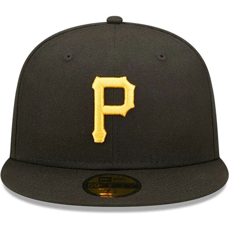 svart-platt-keps-justerad-59fifty-ac-perf-fran-pittsburgh-pirates-mlb-av-new-era