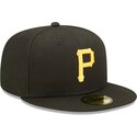 svart-platt-keps-justerad-59fifty-ac-perf-fran-pittsburgh-pirates-mlb-av-new-era