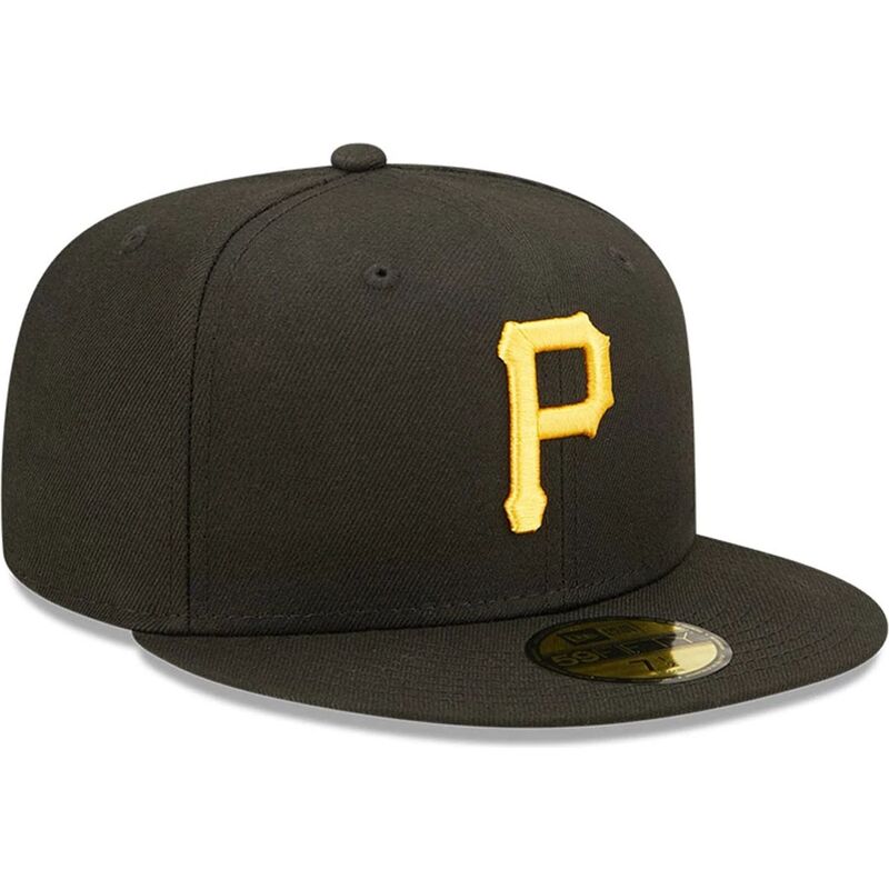 svart-platt-keps-justerad-59fifty-ac-perf-fran-pittsburgh-pirates-mlb-av-new-era