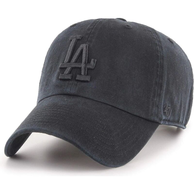 kepsar-bojd-svart-justerbart-band-clean-up-tonal-fran-los-angeles-dodgers-mlb-av-47-brand