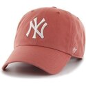 kepsar-bojd-rod-justerbart-band-clean-up-no-loop-label-island-red-fran-new-york-yankees-mlb-av-47-brand
