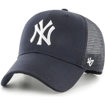 Kepsar böjd marinblå snapback MVP Branson från New York Yankees MLB av 47 Brand