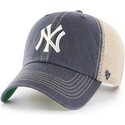 kepsar-bojd-gra-snapback-clean-up-trawler-vintage-navy-fran-new-york-yankees-mlb-av-47-brand