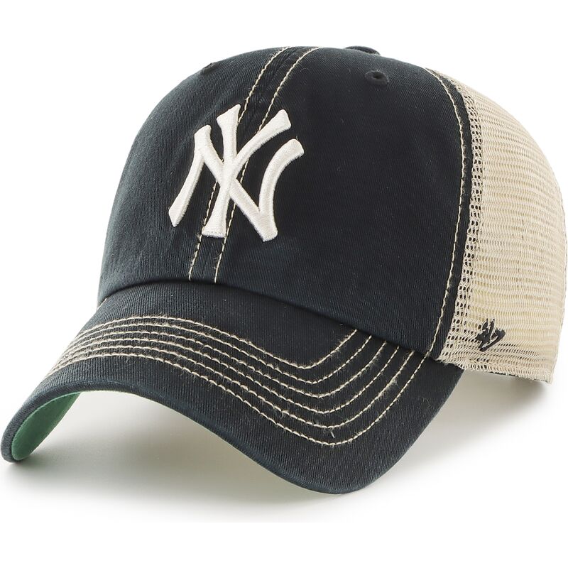 kepsar-bojd-svart-snapback-clean-up-trawler-fran-new-york-yankees-mlb-av-47-brand