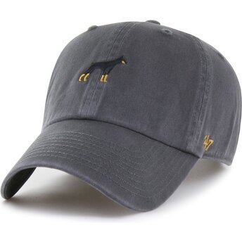 Kepsar böjd grå justerbart band Clean Up Base Runner Icon Dog av 47 Brand