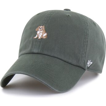 Kepsar böjd grön justerbart band Clean Up Base Runner Icon Dog av 47 Brand