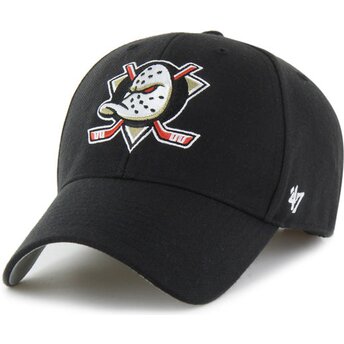 Kepsar böjd svart justerbart band MVP Essential från Anaheim Ducks NHL av 47 Brand