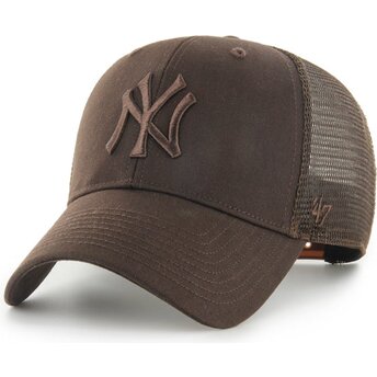 Kepsar böjd brun snapback MVP Branson från New York...