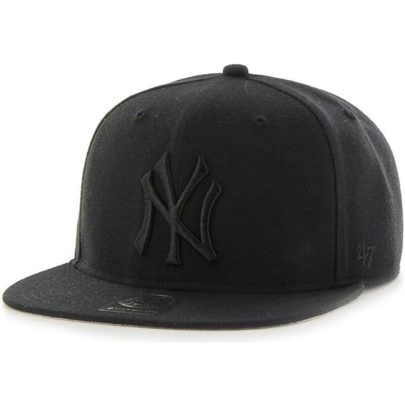 kepsar-platt-svart-snapback-captain-no-shot-fran-new-york-yankees-mlb-av-47-brand kepsar-platt-svart-snapback-captain-no-shot-fran-new-york-yankees-mlb-av-47-brand