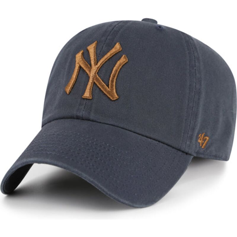 kepsar-bojd-gra-justerbart-band-clean-up-contrast-vintage-navy-fran-new-york-yankees-mlb-av-47-brand