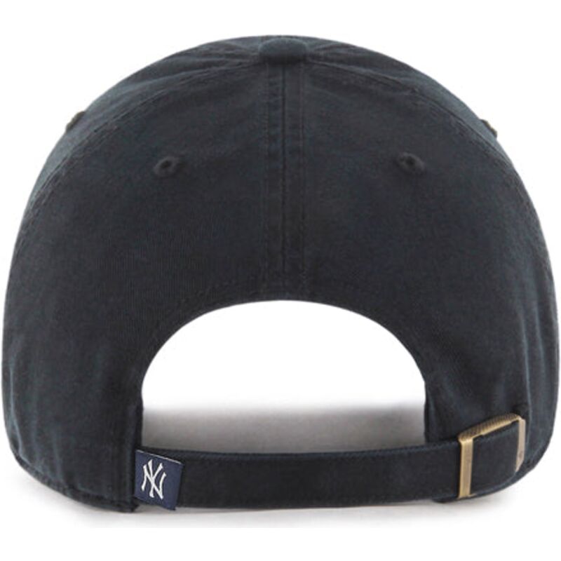 svart-kurvad-keps-new-york-yankees-mlb-clean-up-fran-47-brand