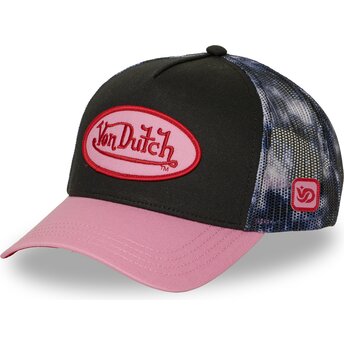 Kepsar böjd flerfärgad snapback SPACE av Von Dutch