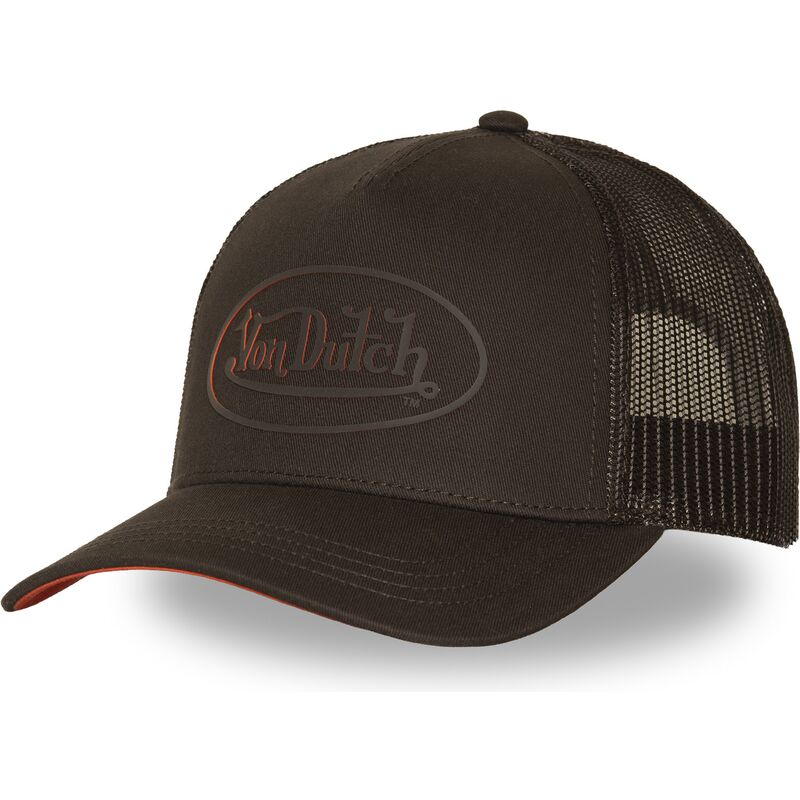 kepsar-bojd-brun-snapback-log24-av-von-dutch
