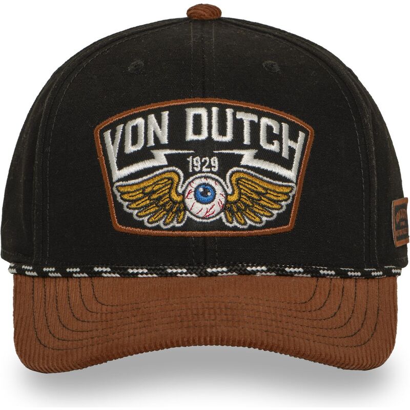 kepsar-bojd-brun-snapback-sem16-av-von-dutch