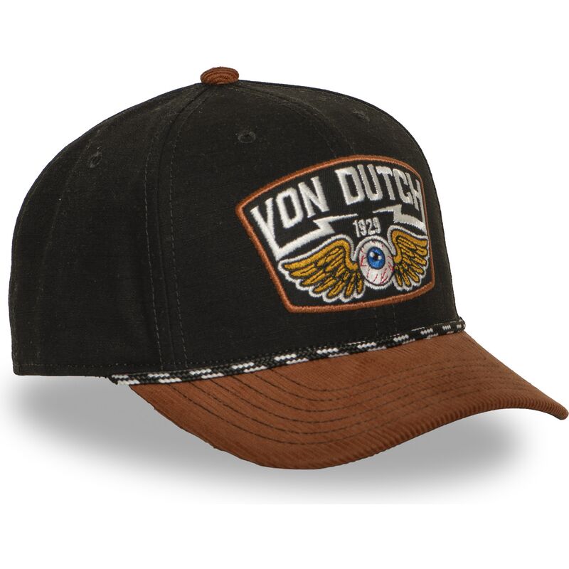 kepsar-bojd-brun-snapback-sem16-av-von-dutch