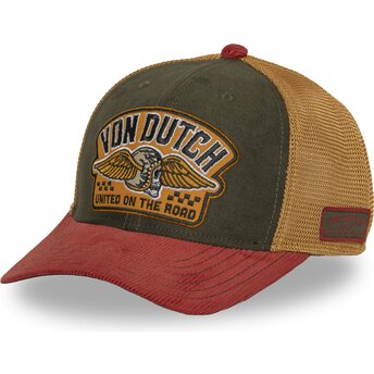 Kepsar böjd flerfärgad snapback SEM19 av Von Dutch