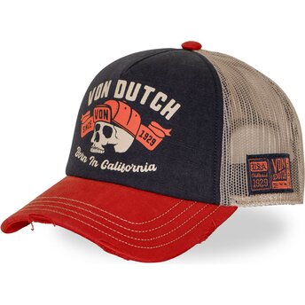 Kepsar böjd flerfärgad snapback CREW39 av Von Dutch