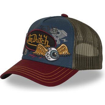 Kepsar böjd flerfärgad snapback PATCHES20 av Von Dutch