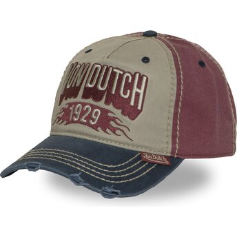 Kepsar böjd flerfärgad justerbart band RETRO15 av Von Dutch