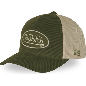 Kepsar böjd grön justerbart band LOF B47 av Von Dutch