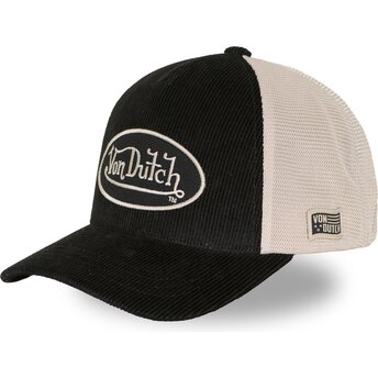 Kepsar böjd svart justerbart band LOF B50 av Von Dutch