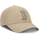 kepsar-bojd-beige-justerbart-band-club-structured-uv-poly-ripstop-fran-boston-red-sox-mlb-av-nike