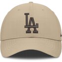 kepsar-bojd-beige-justerbart-band-club-structured-uv-poly-ripstop-fran-los-angeles-dodgers-mlb-av-nike