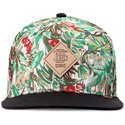 kepsar-platt-gron-snapback-woven-jungle-av-djinns