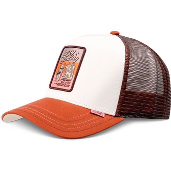 Kepsar böjd brun snapback HFT LSCC Funky Patch av Djinns