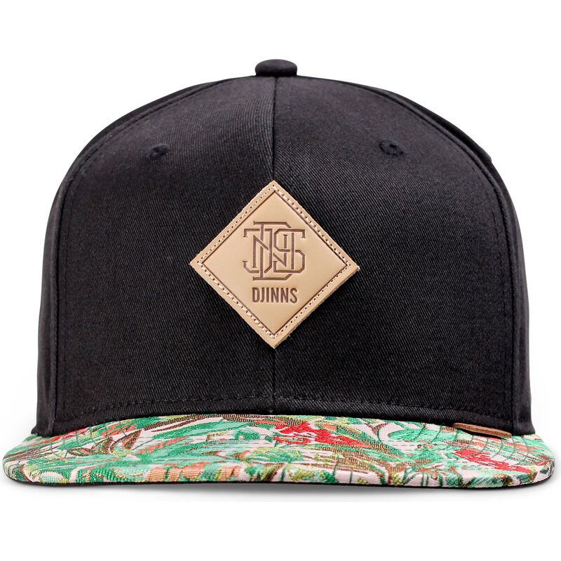 kepsar-platt-svart-snapback-woven-jungle-rev-av-djinns kepsar-platt-svart-snapback-woven-jungle-rev-av-djinns