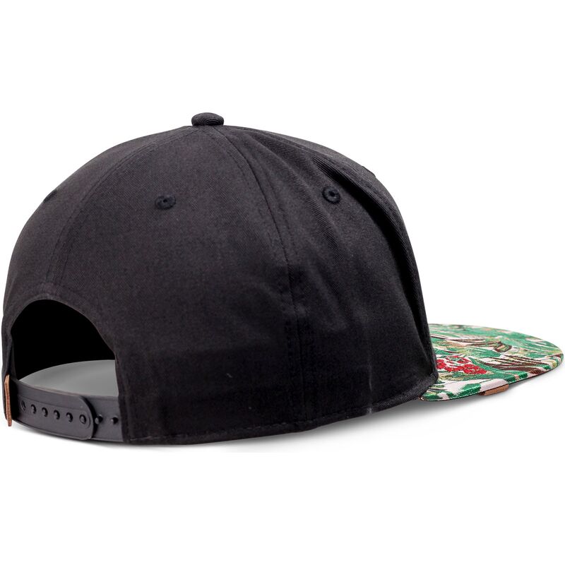 kepsar-platt-svart-snapback-woven-jungle-rev-av-djinns kepsar-platt-svart-snapback-woven-jungle-rev-av-djinns