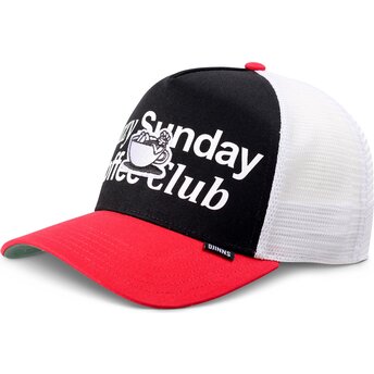 Kepsar böjd svart snapback HFT Guy in a Cup av Djinns
