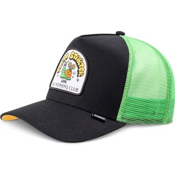 Kepsar böjd svart snapback HFT DNC Slowstarter av Djinns