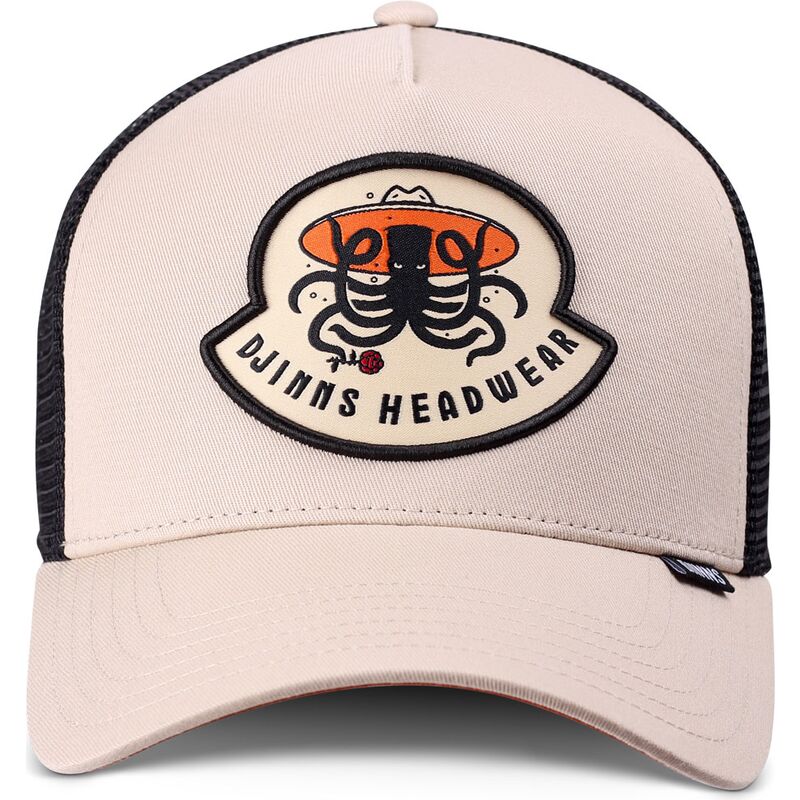 kepsar-bojd-beige-snapback-hft-rose-kraken-av-djinns