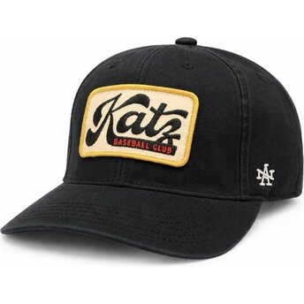 Kepsar böjd svart justerbart band Hepcat från Kansas City Katz MLB av American Needle