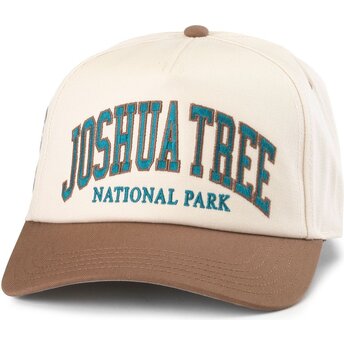 Kepsar böjd brun snapback Roscoe från Joshua Tree National Park av American Needle